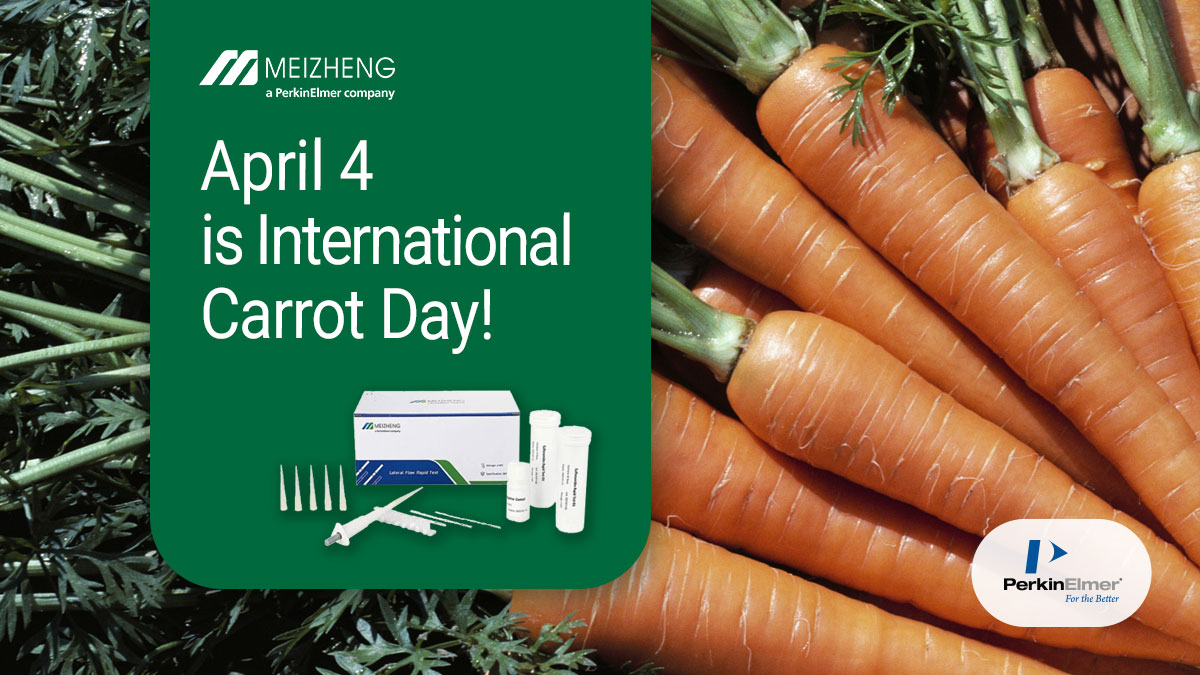PKIFood's tweet image. Happy #InternationalCarrotDay! A great antioxidant and source of potassium, #carrots can be baked into a cake or added to a winter stew. Guarantee carrot safety with PerkinElmer Meizheng&apos;s pesticide test kits. #PesticideTesting 

Explore more: bit.ly/3zg9AGd
