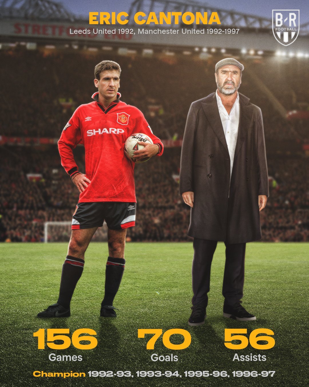 Happy 57th birthday to Eric Cantona  