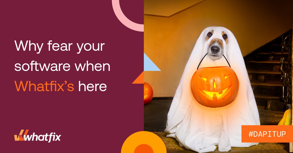 Since 'doggos' is the theme of the day!

#whatfix #digitaladoption #whatfix #TwitterDog