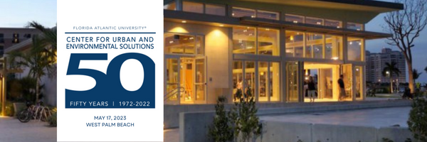 FAU Center for Urban and Environmental Solutions tweet media