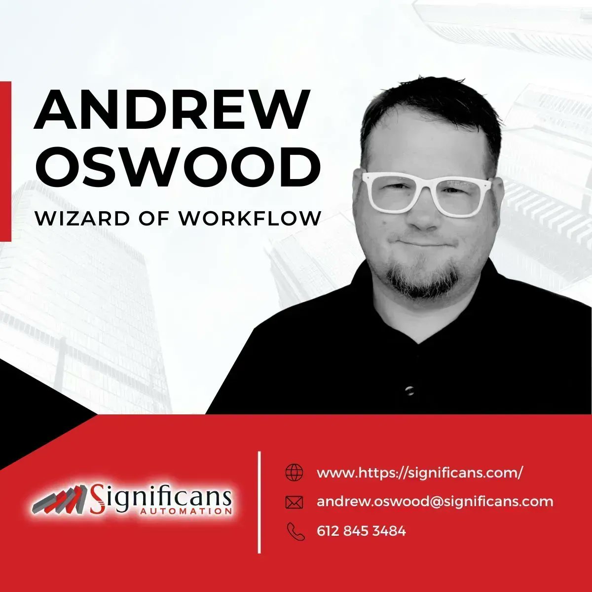 SignificansAuto's tweet image. 🎉Team Spotlight🎉 @aoswood recently marked his 1-year milestone at @SignificansAuto on the #workflow development team! 

Please join us in congratulating Andrew on his wonderful achievements! 👏🏽 
#Automation #PrepressWorkflow #WebConnectPlus #CommercialPrint #WideFormat