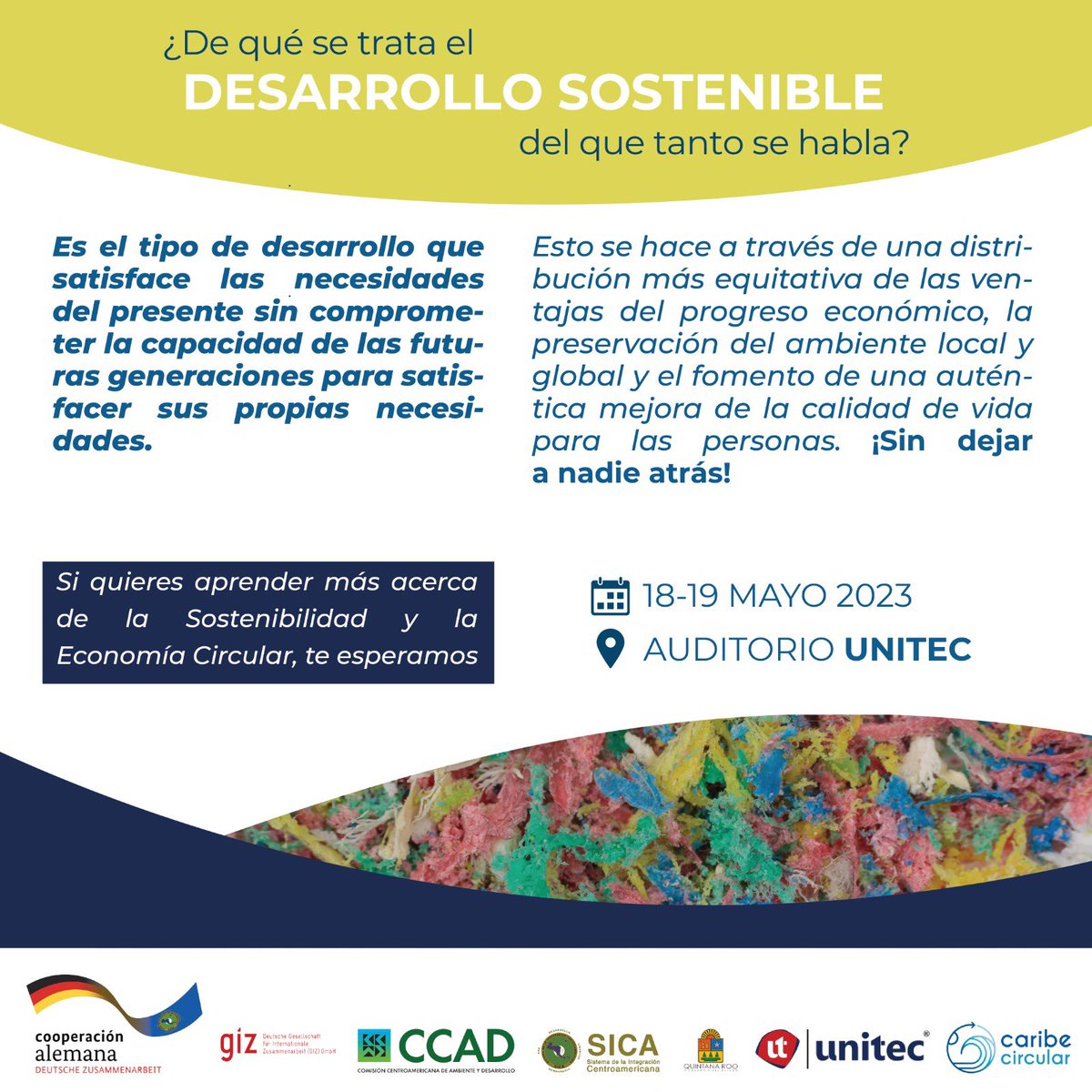 CaribeCircular's tweet photo. ¡Honduras! 🇭🇳

Te invitamos al congreso de #EconomíaCircular “Una Oportunidad para el desarrollo sostenible de Honduras”. 

A partir del 10 de abril estarán abiertas las inscripciones. 

#CaribeCircular #CCADSICA #GIZ 
#UniónEuropea #BmzBund #SemaQRoo 
🇧🇿🇨🇷🇸🇻🇬🇹🇭🇳🇳🇮🇵🇦🇲🇽 https://t.co/UVwjwE34pP