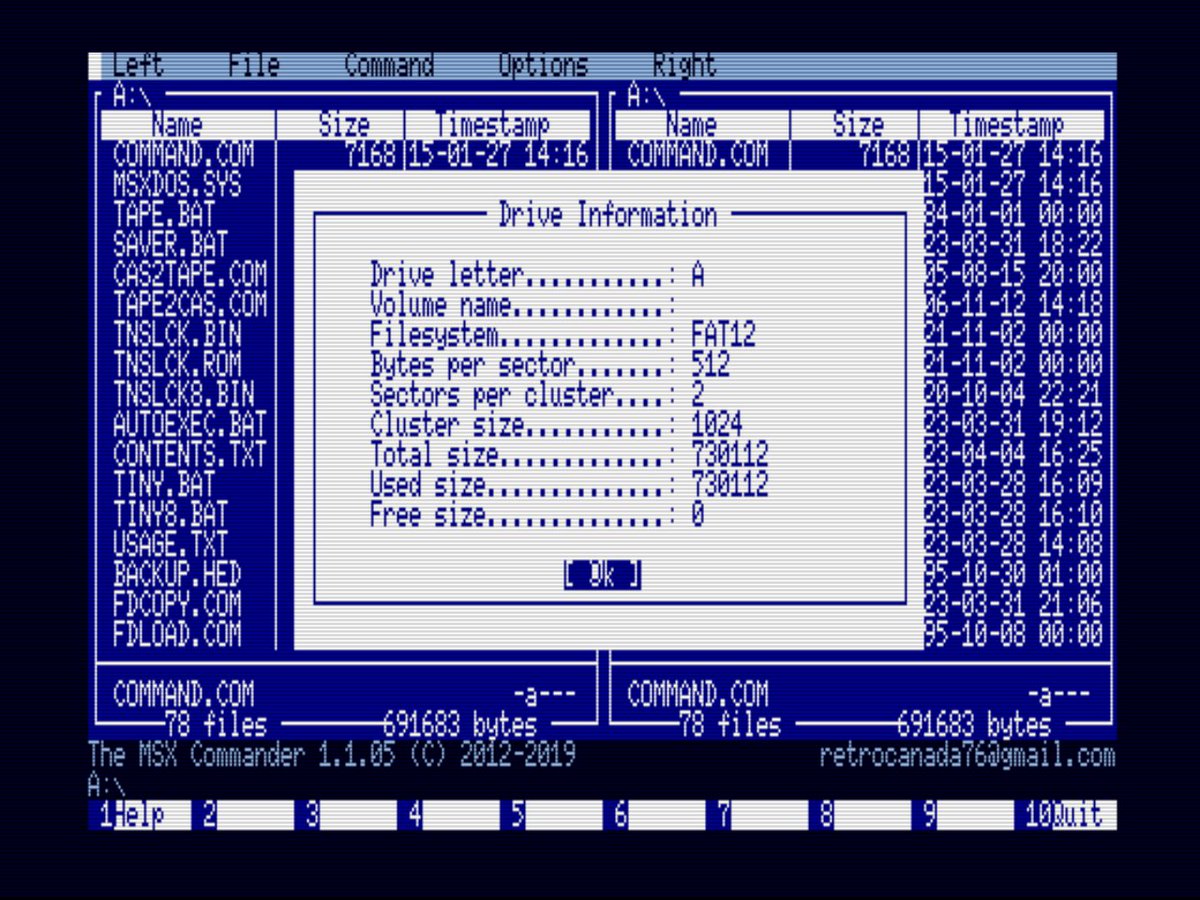 Dalekamistoso's tweet photo. I have created a compilation of the best free tools (in my opinion of course) for #MSX preservation/back engineering/repair.

All tools are free to use (MSX-DOS too) for non commercial usage.

You only need a MSX with a 720KB floppy drive.

Download:
https://t.co/wCKonIFAUp https://t.co/oIK4GqCkWA
