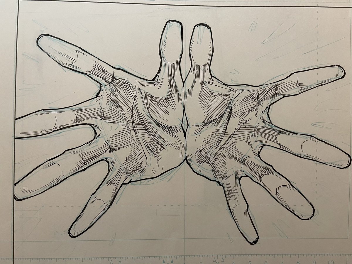 地味に手が上手く描けたンダア 