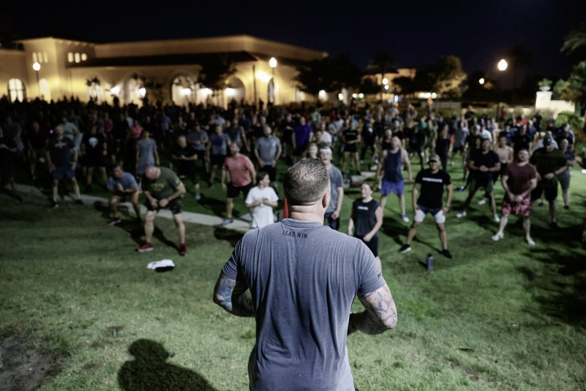 EchelonFront's tweet photo. Day 1 4:45 Morning PT complete. Lead by @JPDinnell, @LeifBabin, and @jockowillink, powered by @jockofuel. #UpBeforeTheEnemy #Muster016 https://t.co/qyDtEtyxkv