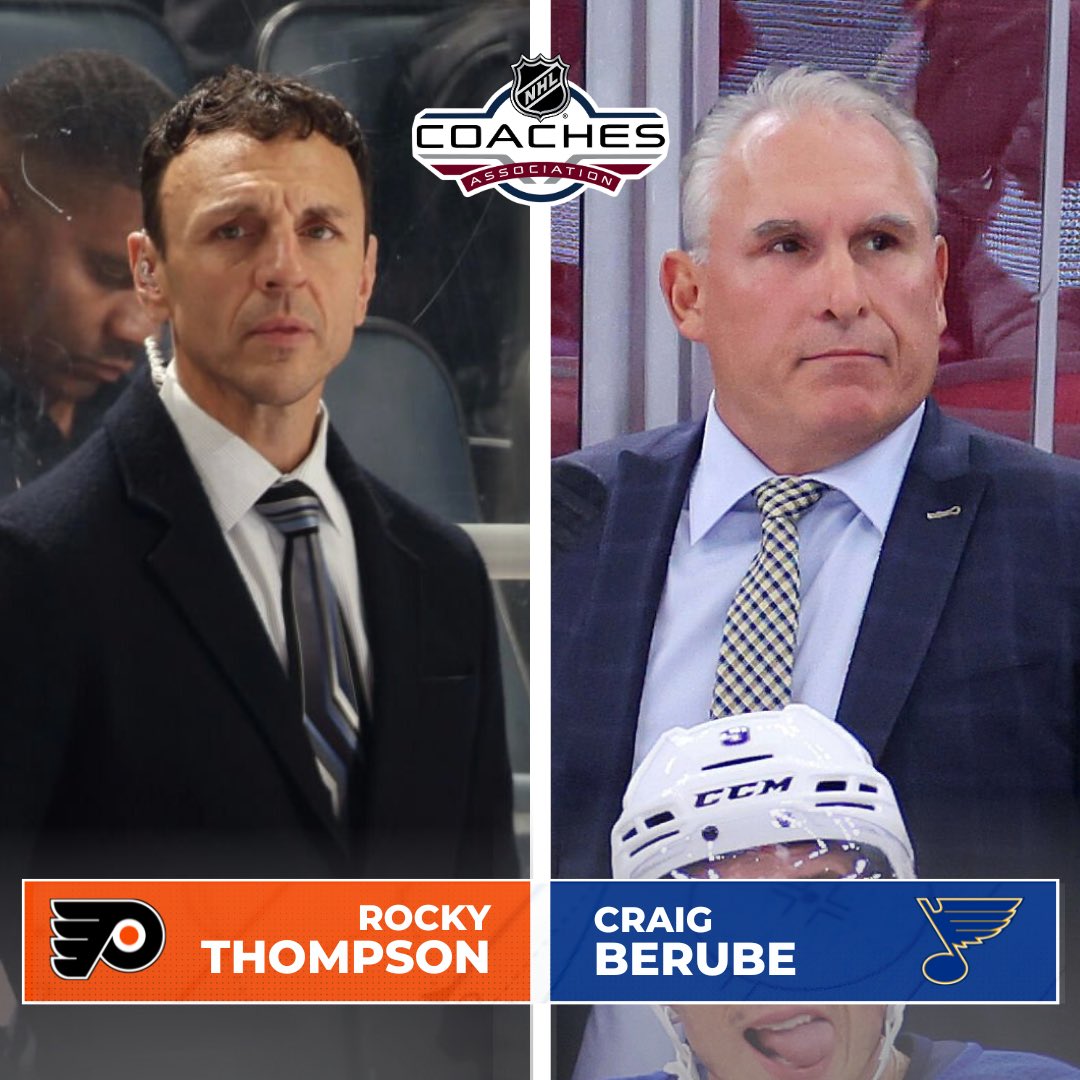 NHL Coaches’ Association (@nhlcoachesassoc) on Twitter photo Rocky Thompson will stand behind the <a href="/NHLFlyers/">Philadelphia Flyers</a> bench tonight as acting Head Coach as they take on the <a href="/StLouisBlues/">St. Louis Blues</a>, marking only a handful of times two First Nations coaches have faced off against each other in the #NHL.
Tortorella will be watching the game from the press box. Rocky Thompson will stand behind the <a href="/NHLFlyers/">Philadelphia Flyers</a> bench tonight as acting Head Coach as they take on the <a href="/StLouisBlues/">St. Louis Blues</a>, marking only a handful of times two First Nations coaches have faced off against each other in the #NHL.
Tortorella will be watching the game from the press box.