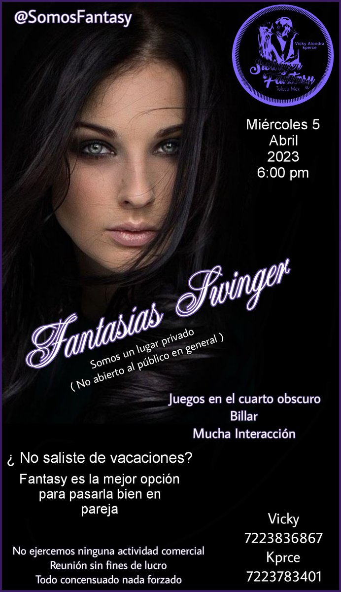 Swinger Fantasy Club Privado tweet media