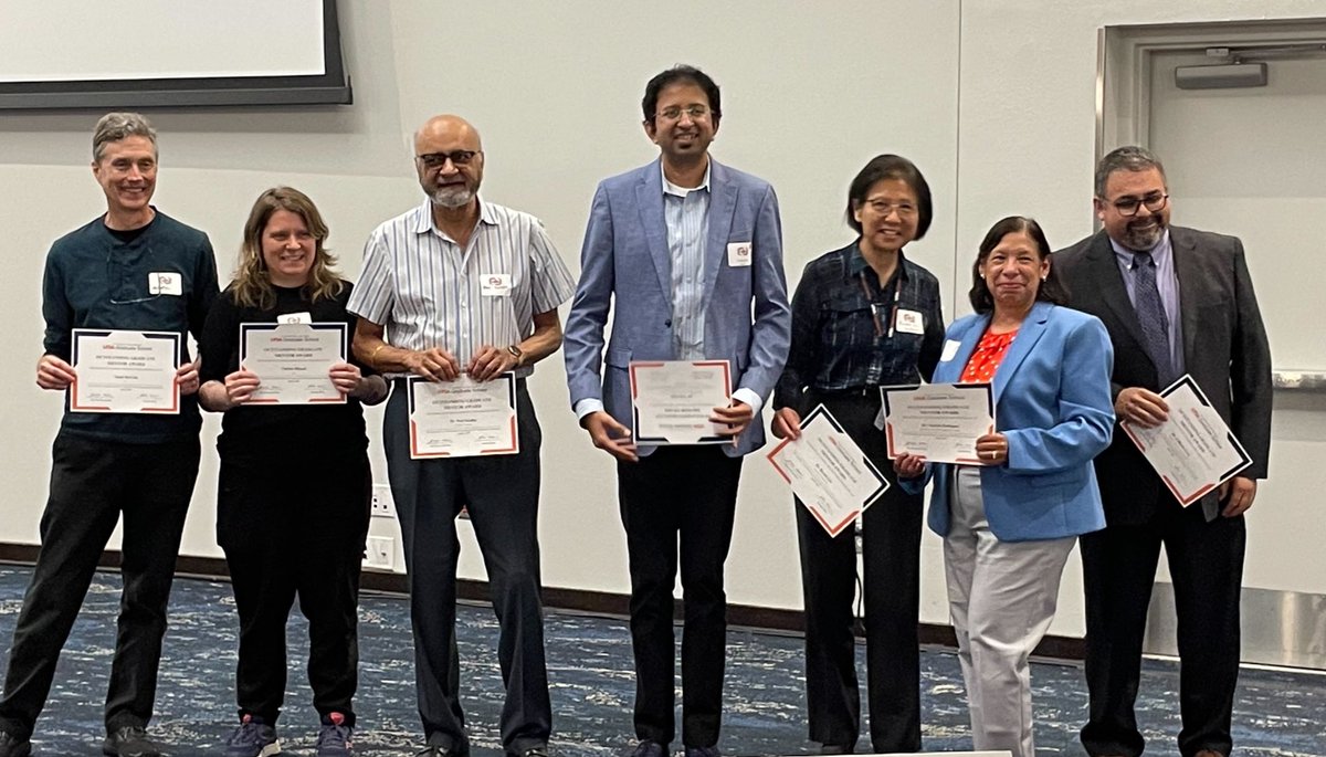 Yay! <a href="/Guda_Lab/">Teja Guda</a> was recognized as an Outstanding Graduate Mentor at the UTSA Grad School Awards and we’re so proud we put it up on our fridge! 
<a href="/BmeUtsa/">BME UTSA</a> <a href="/utsa_ceid/">Klesse College at UTSA</a>