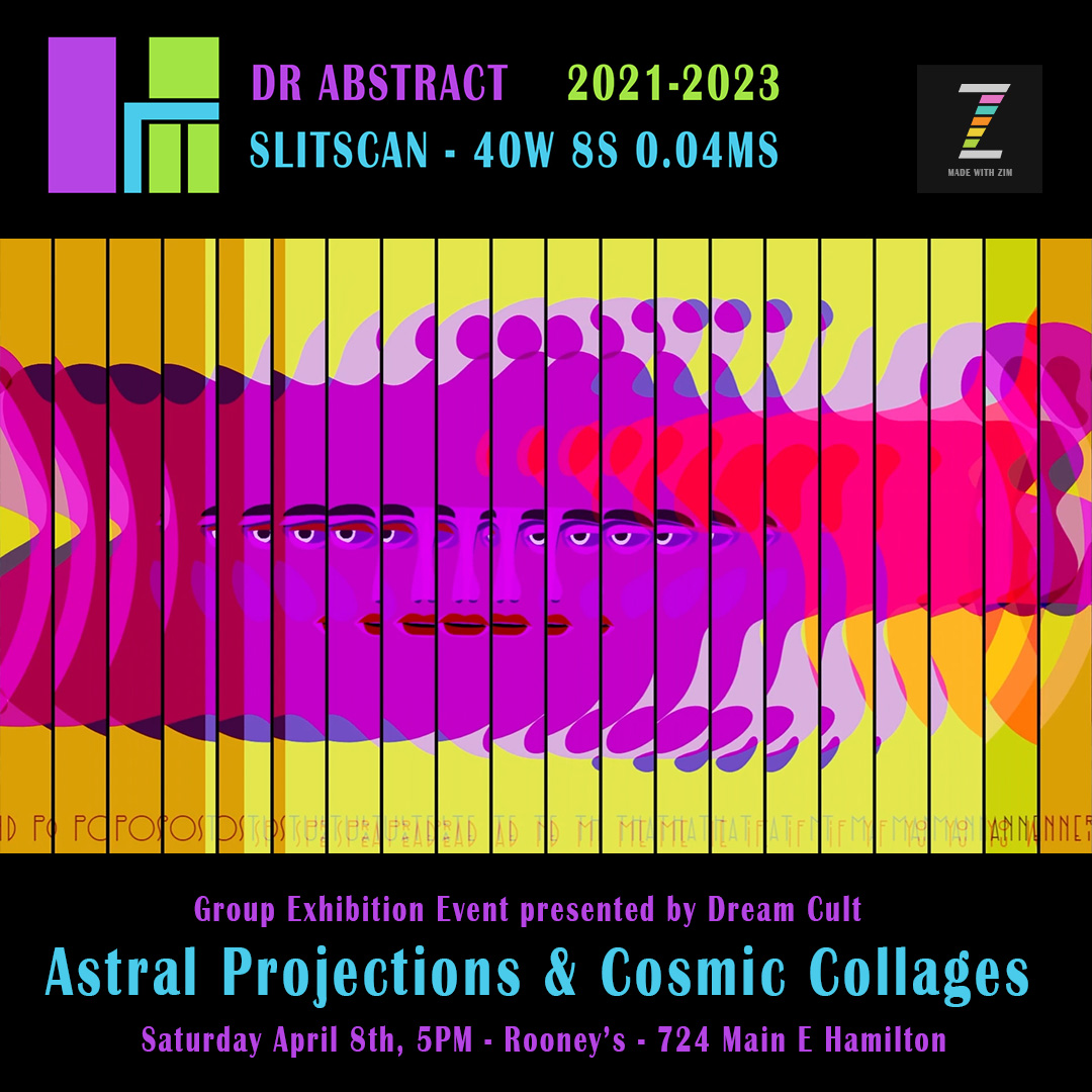 Dr_Abstract's tweet image. I am presenting SlitScan video of my #NFT work over the last couple years.  The videos are up on YouTube too see link in thread...

#slitscan #nftart #generativeart 

#CreativeCoding #Canvas #JavaScript 

#ZIMjs