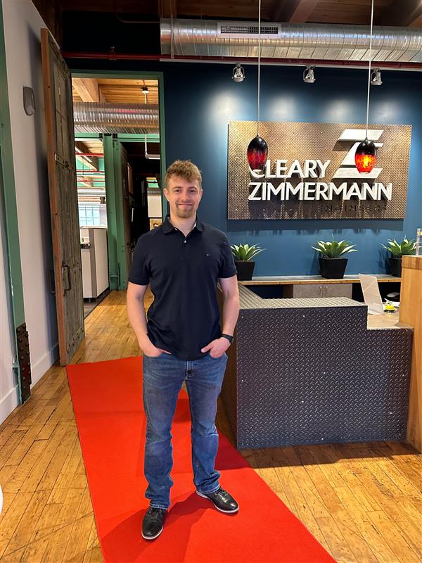 ClearyZimm's tweet image. We rolled out the red carpet today for Marcos Phillips, Plumbing Engineer. Welcome to the team!

#Clearyzimmermann #MEPengineer #texasengineers