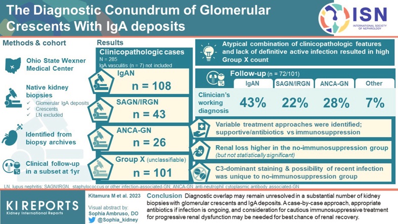 OhioStateNeph's tweet photo. #blueribbonpanelfail How can non-IS in IgA win over IS?!!! #nephmadness

As we can see, IgA is not a once size fits all disease, and especially in those cases with glomerular crescents!

https://t.co/1KBF65FrCb

@KIReports @AyoubIsabelle @SalemAlmaani @AnjaliSatoskar https://t.co/EFzuuSbbpK