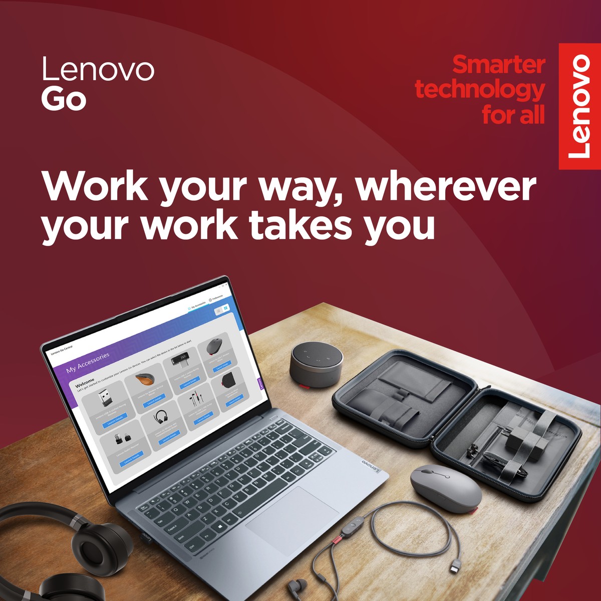 Breaking News: Lenovo Has Accessories!

Our portfolio of accessories equip you to work anywhere. Let's chat about what our accessories can do for you. #WeAreLenovo #LenovoAccessories
Learn more: spr.ly/6011OGdVL
#LenovoGo #hybridworking #workfromanywhere #microsoftteams