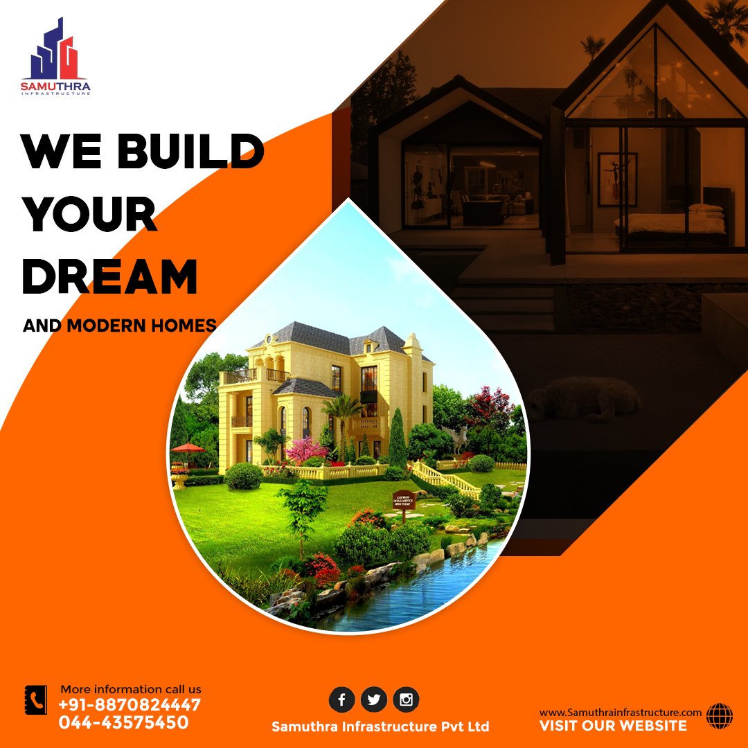 SamuthraInfras1's tweet photo. We Build Your Dream And Modern Homes Anywhere In Tamilnadu..
At Your @SamuthraInfras1 ๐งฑ๐๐๐ For Enquiries Contact As
044-43575450 / 9790324447
#samuthra #No1 #construction #company #tamilnadu #chennai #elevationdesignstudio #trend #constructionmanagement #constructionsite https://t.co/lbHNVerVsn