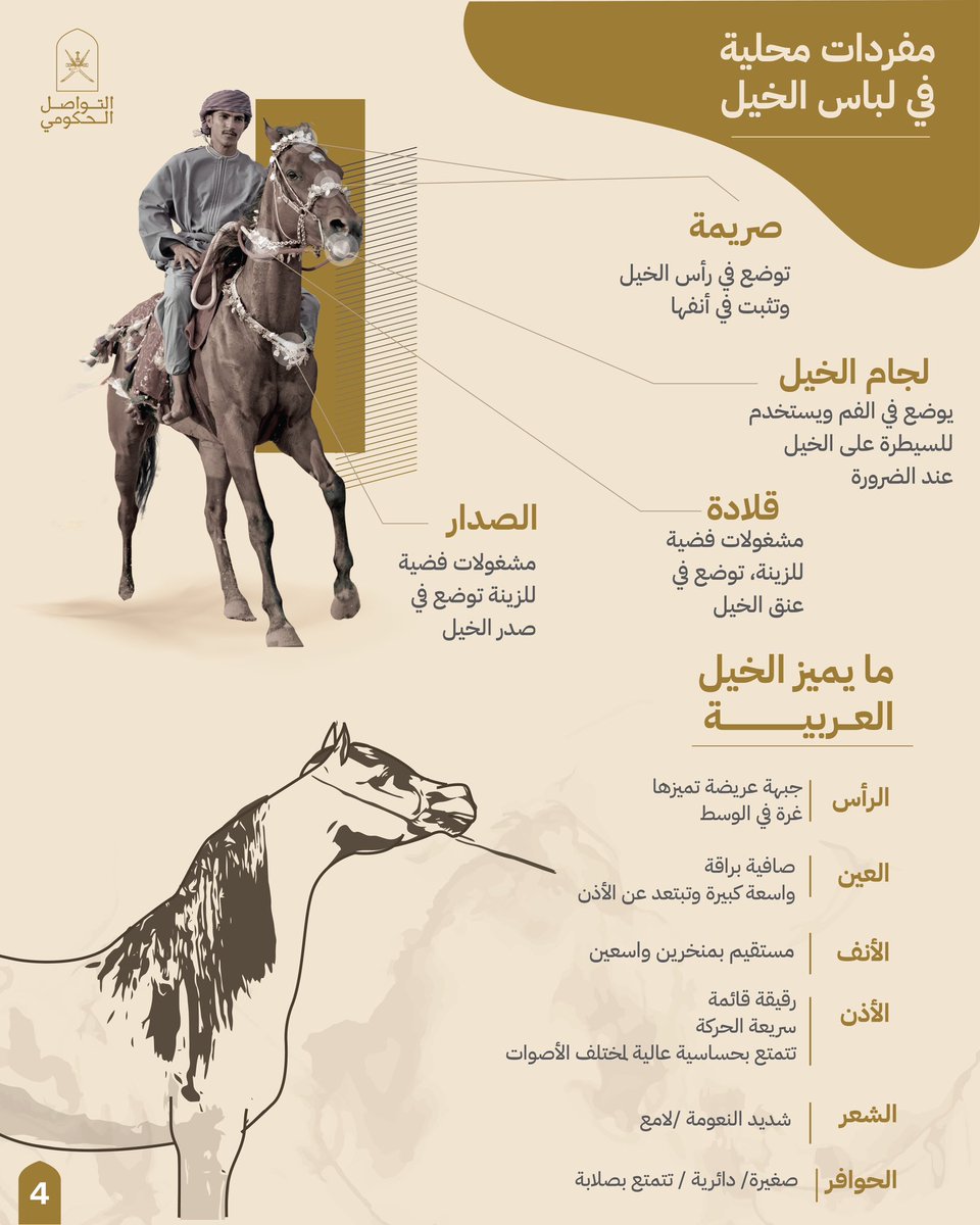 جليٌ في لباسها .. انعكاس عراقة وأصالة التراث العُماني 

#التواصل_الحكومي