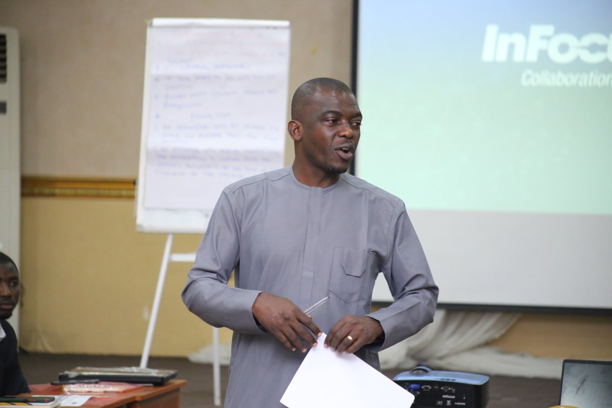 cleenfoundation's tweet photo. With support from @macfound, CLEEN Foundation is currently holding a 2-day session on "Training of Trainers on the Administration of Criminal Justice Act implementation in Nigeria."

The session kick-started with a welcome remarks giving by the ED of CLEEN Foundation @Gadpeter https://t.co/6BvuDG7gYc