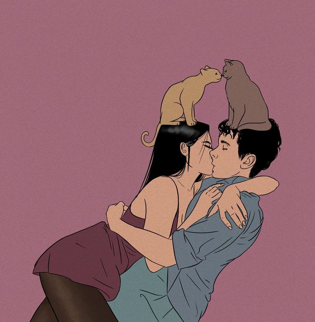 BestOfMeow's tweet photo. Art by Shaza.Wajjokh https://t.co/8YQSneg027