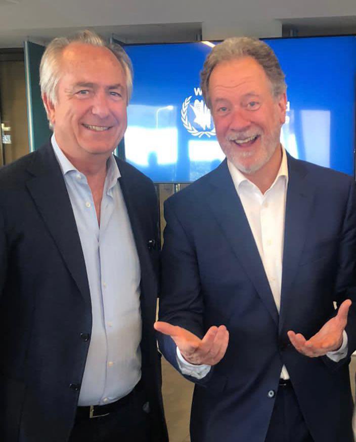 WFP_Colombia's tweet photo. @WFPChief @WFP @WFP_Media @WFP_Africa @WFP_MENA @WFP_WAfrica @WFP_Europe Farewell to an extraordinary @WFPChief! Thank you David for your commitment, charisma & leadership in the fight against hunger, bringing global attention to this critical challenge during unprecedented times. We'll keep working together for a world with #ZeroHunger! #GoodbyeDavid https://t.co/mfsjuznie8