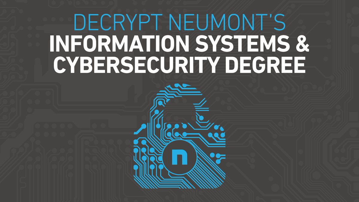 Neumontu's tweet photo. We’re excited to announce that our Information Systems Degree has been updated and is ready to debut its new name: Information Systems & Cybersecurity Degree. Learn more at our website: https://t.co/cS2ioGhApI
#neumont #nccs #cybersecurity #computerscience #techcollege https://t.co/tmXrGuyjaA