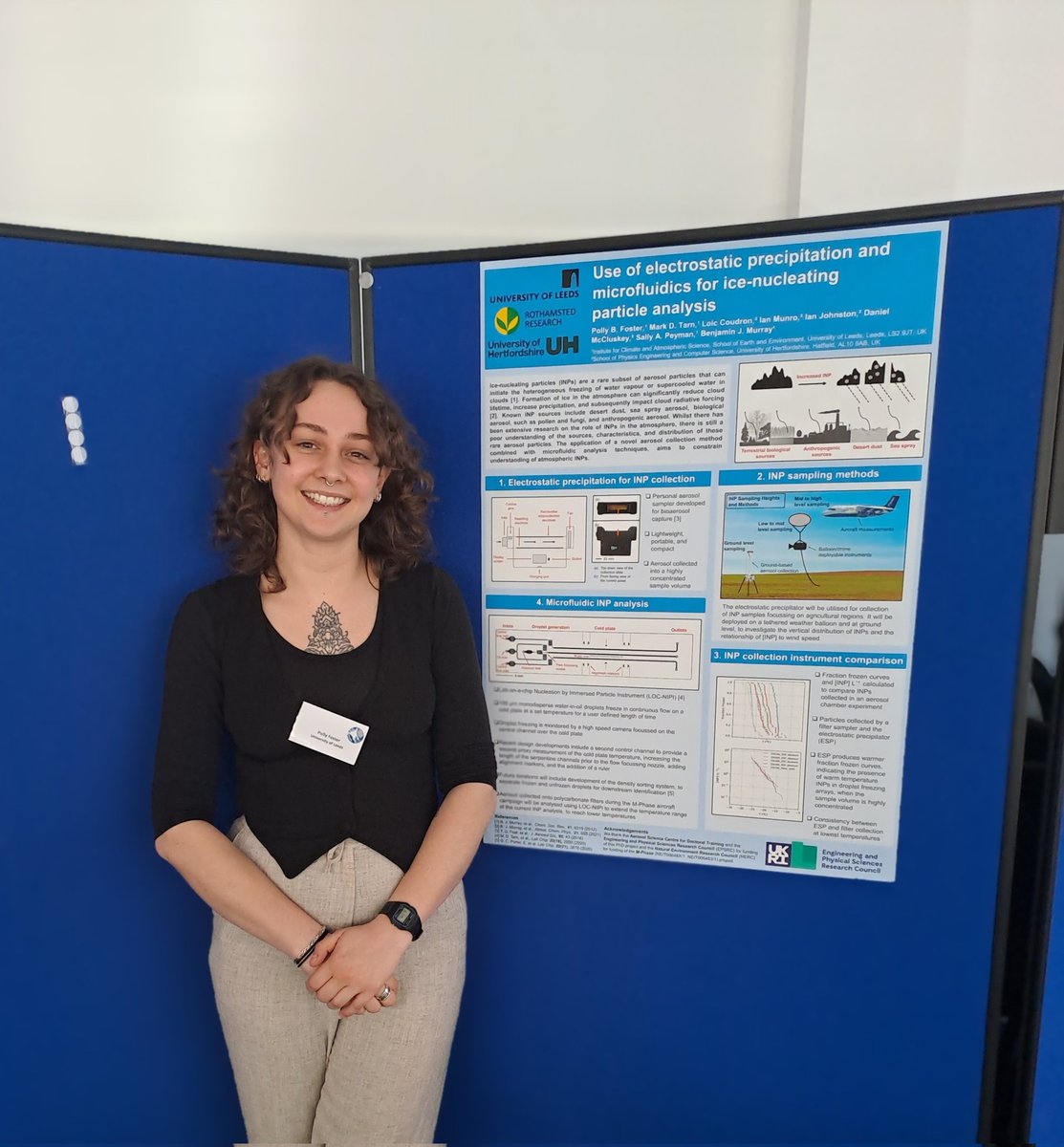 Polly Foster (@polly__foster) on Twitter photo Poster presenting at the <a href="/CloudSenseNERC/">CloudSenseNERC</a> annual science meeting, as part of the #MPhase Team <a href="/EnvLeeds/">Faculty of Environment - University of Leeds</a> @ICASLeeds Poster presenting at the <a href="/CloudSenseNERC/">CloudSenseNERC</a> annual science meeting, as part of the #MPhase Team <a href="/EnvLeeds/">Faculty of Environment - University of Leeds</a> @ICASLeeds