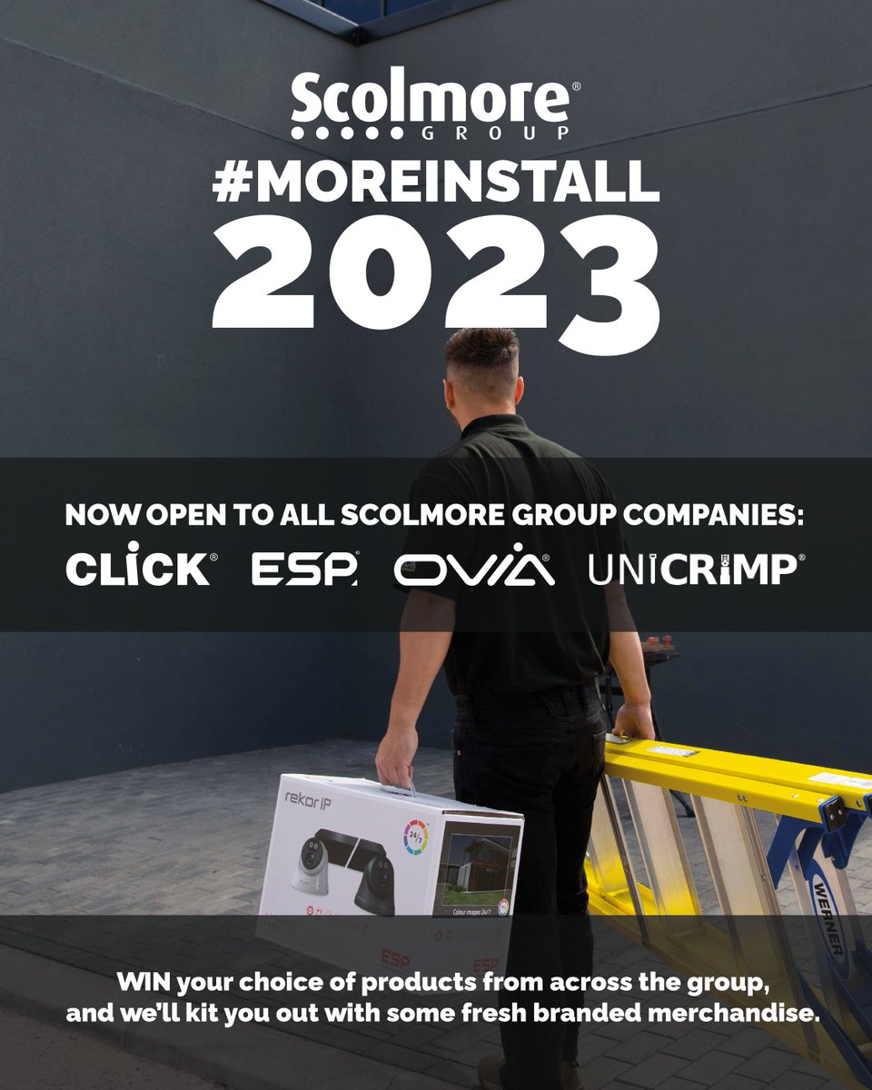 esp_uk's tweet photo. Don't forget to use #MoreInstall when you upload your installation pics! You could be in with a chance to win ยฃ150 worth of stock from a Scolmore Group company of your choice, PLUS a Scolmore Group merch bundle!
https://t.co/k6JTWfnbin
#ESP #Scolmore #Electrcian #Installation https://t.co/XccEvxwt5k