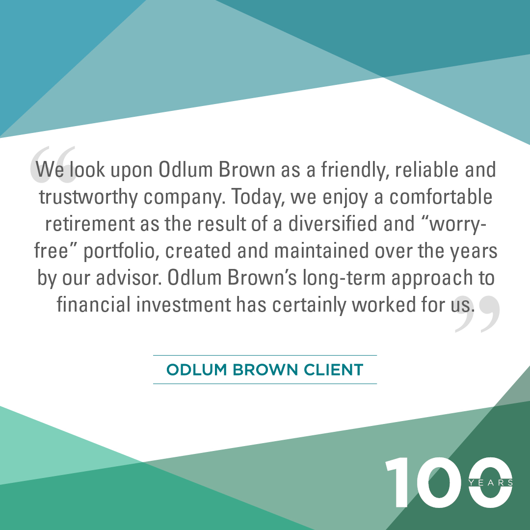 Odlum_Brown's tweet photo. The foundation of Odlum Brown's century-tested approach is building long-term relationships with our clients. We have proudly helped our clients achieve their financial goals for 100 years, and we will continue investing for the next 100 years, and for generations.

#OB100 https://t.co/WlOPGb0dP2