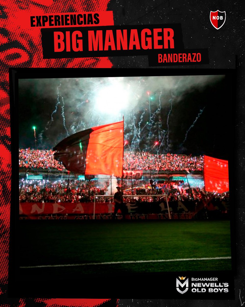 💣 ¡Hoy queremos presentarte una nueva experiencia Big Manager, muy emocionante, para alentar de cerca al equipo! 💥

Experiencia “BANDERAZO” ⚽️🔥

Hacete Big Manager y empezá vos también a vivir experiencias únicas. ❤️🖤
