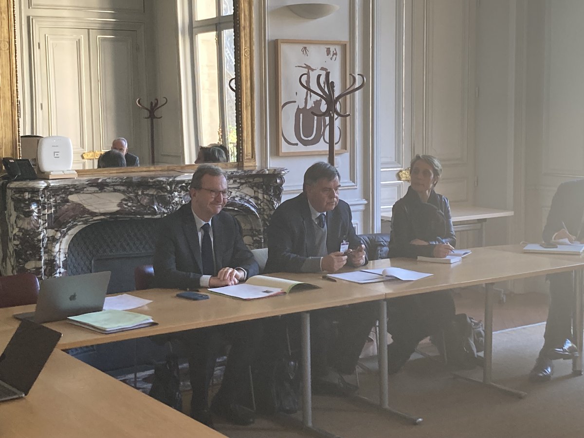 bru_vincent's tweet image. ⛲️ Très heureux de réaliser la seconde réunion du Groupe d'Étude Thermalisme de l'Assemblée Nationale, en tant que président 

👉 Nous auditionnons Thierry Dubois, président du Conseil National des Etablissements Thermaux (CNETH)

@AssembleeNat #Thermalisme