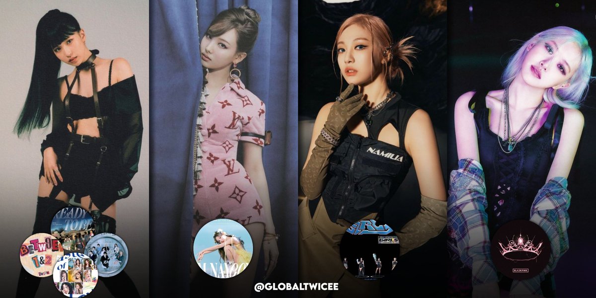 globaltwicee's tweet photo. Albums by female Kpop acts with the most weeks in the top 10 of the BB Top Album Sales:

#1. @JYPETWICE "B1&amp;2" — 7 weeks
#2. #TWICE "FOL" — 4 weeks
#2. #NAYEON "IM NAYEON" — 4 weeks
#3. "READY TO BE" — 3 weeks*
#3. "TOL" — 3 weeks
#3. aespa "Girls" — 3 weeks
#3. BLACKPINK"TA" https://t.co/lZoLsb1pf6