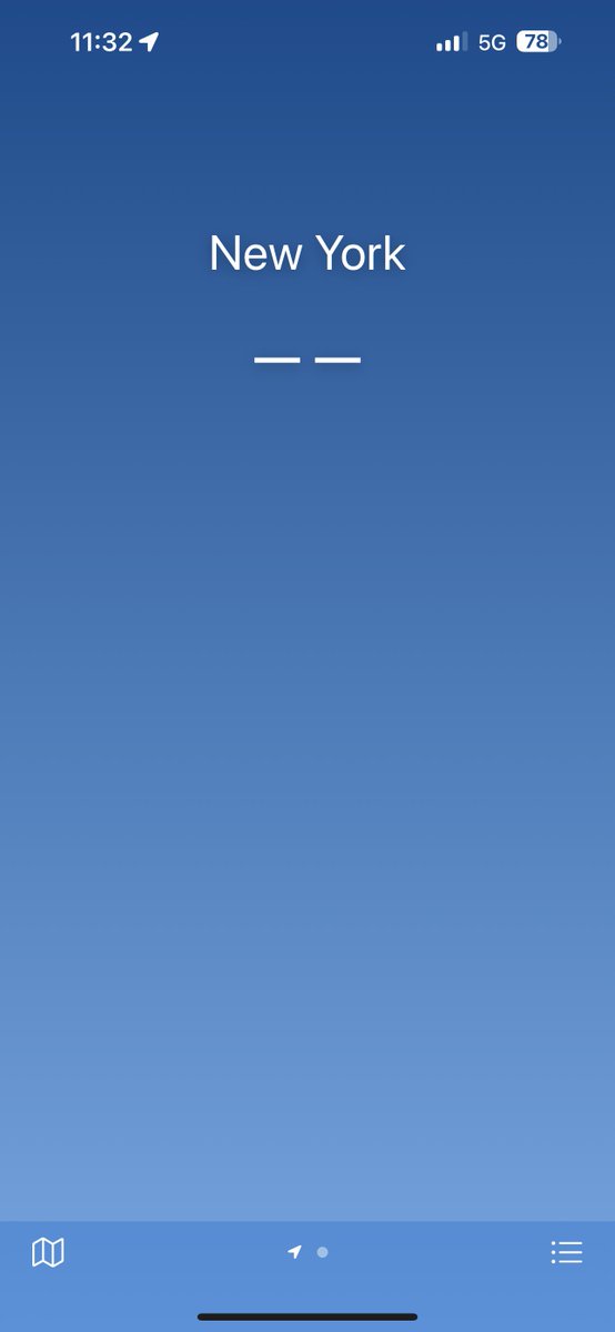 justAT3chGuy's tweet photo. This is the worst on yet normally it would fix it’s self with in a few minutes but this time weather has clocked out for good. #iosbug #ios16 #iphone #apple https://t.co/gyvz0qTL9D