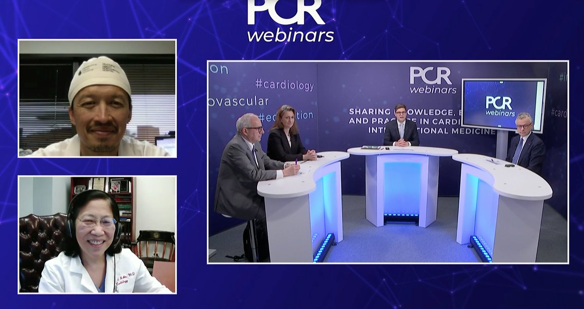 🔴🎥Live now! #PCRwebinar 

#TRILUMINATE pivotal trial: impact on practice and perspectives 

Bringing the #HeartTeam together ❤️
@FabienPraz @drmaisano @MarcoMetra @VDelgadoGarcia @hahn_rt @psorajja 

@PCRonline #CardioTwitter #PCRtricuspid #vhdTR