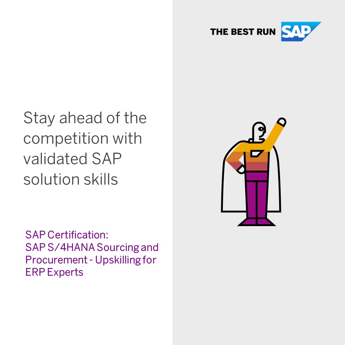 AshokT_17's tweet image. Drive career growth and earning potential by upskilling with #SAP to acquire in-demand knowledge that prepares you for a globally recognized certification. #SAPCertification
imsap.co/6016OGd2C