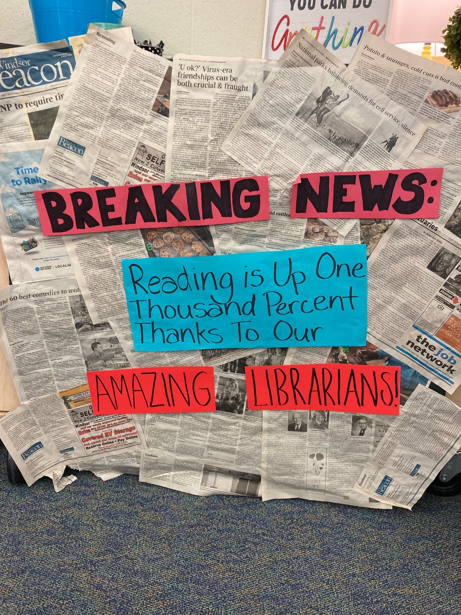 Happy National School Librarian Day to all the amazing Weld RE-4 Learning Coach/Librarians! So grateful for your leadership and vision for each building’s library space, collection and programs! ❤️📚