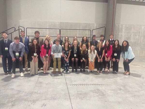 bhsmte244's tweet photo. Results from FBLA State: 
- Chapter: highest percent of growth in the state
- Chandler Wright: 10th public speaking
- Cadence Isch: 8th Agribusiness 
- Allie Harris: 7th Journalism
- Lincoln Wright: 5th UX Design
Great job Bton FBLA!! (Posted by AH) https://t.co/DsWj5EwZ4f