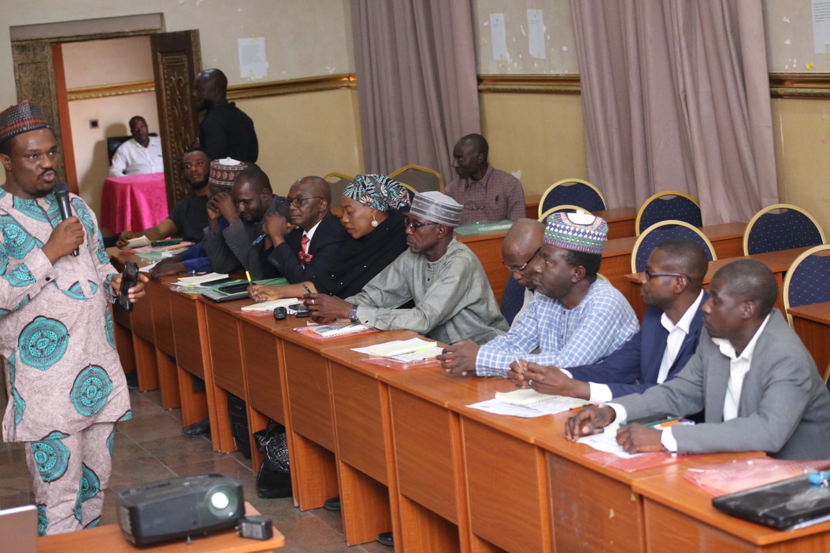 cleenfoundation's tweet photo. Project Overview/Introduction to Training  by @Olugabs  Senior IT Officer, CLEEN Foundation at the ongoing "Training of Trainers Session on the Administration of Criminal Justice Implementation in Nigeria." https://t.co/fJ8cyYSn0A