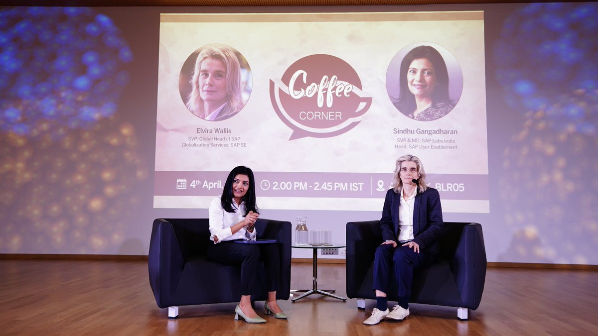 Referring to the SAP India Localization Meet up 2023, <a href="/ElviraWallis/">Elvira Wallis</a>, SVP, Global Head of Globalization Services said that it is all about building solid customers relationships. She was speaking at the Coffee Corner hosted by Sindhu Gangadharan, SVP &amp; MD, SAP Labs India.