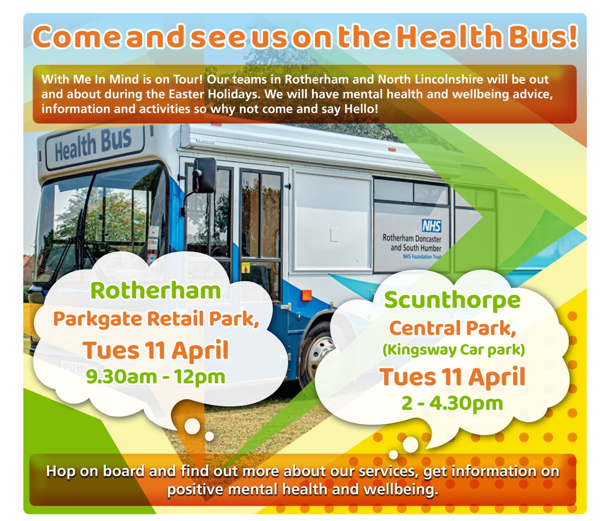 Our <a href="/withmeinmind/">With Me In Mind Rotherham</a> service and school nursing team will be out and about during half term promoting positive mental health and wellbeing of school children.

More info here: rdash.nhs.uk/featured/hop-o…

#RotherhamIsWonderful #NLincsIsGreat