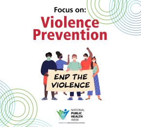 #NPHW Day 2: Violence Prevention
Violence is an ongoing public health threat; it creates obstacles to living a healthy life. When we understand the causes of violence in our communities, it gives us a better chance at creating effective prevention strategies.
<a href="/PHNurse_org/">AssnPubHlthNurses</a> <a href="/NPHW/">National Public Health Week</a>