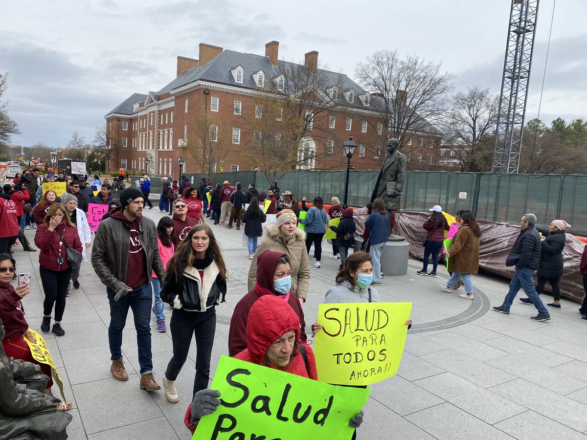 wearecasaorg's tweet photo. Healthcare is a human right. Maryland is looking to you .@SenBillFerg and #ChairGriffth to get #Access2Care out of committee before it’s too late! 
@MDSenate PASS #HB588 https://t.co/TXAnN44aXl