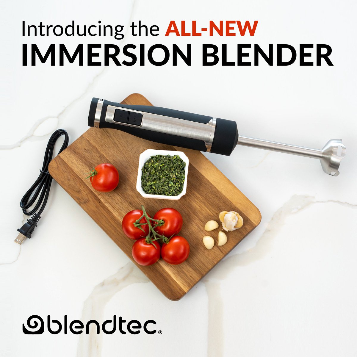 Unlock a world of culinary possibilities with our new Immersion Blender! 

Working in the kitchen is now a breeze with this multi-functional tool - it blends, whisks, AND chops. 🙌

Check it out here: ow.ly/SfjI50NA1e5