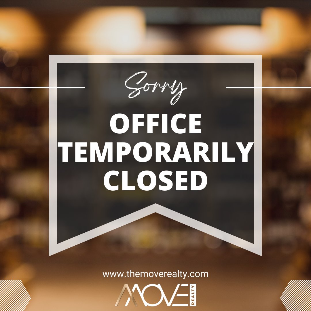 Our office was hit by the recent tornado in Little Rock, causing damage to our building.  Our office is closed until further notice.  We are currently working from a remote location.  Please call or text 501.454.3480 with any questions or needs.  #moverealty