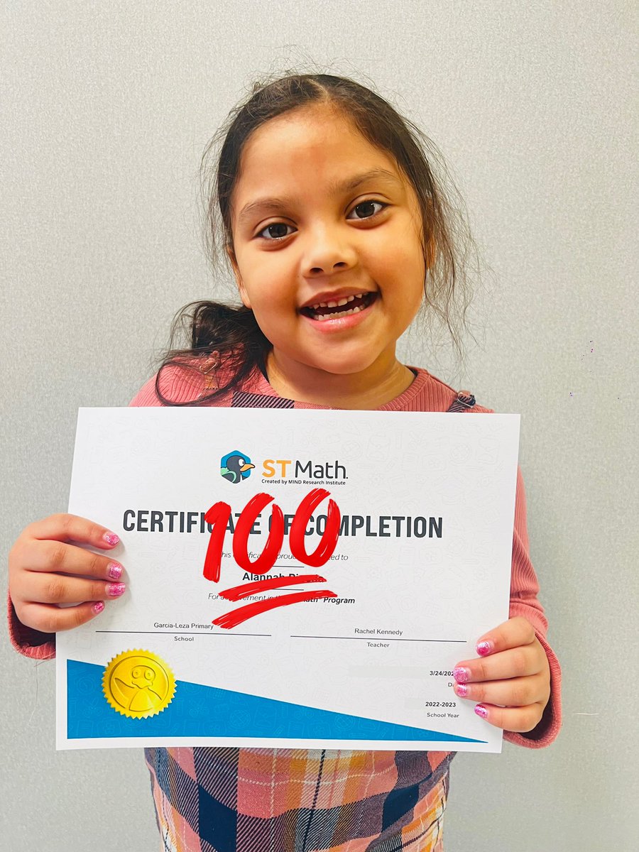 anitaperezABC's tweet photo. Congratulations to Santiago, Abel, & Alanna in Ms. Kennedyβs class for completing their Kinder ST Math Journey! Way to go Lightning Bugs ππ #MEMCGL @STMathTX https://t.co/XpLga364BC