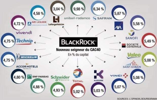 TACCiiNELLi's tweet photo. 🌐 #Blackrock est le premier bénéficiaire des dividendes du #CAC40 avec près de 1,7 milliard💶 d’euros.

#news  #finance https://t.co/Ctsb6q6GZo