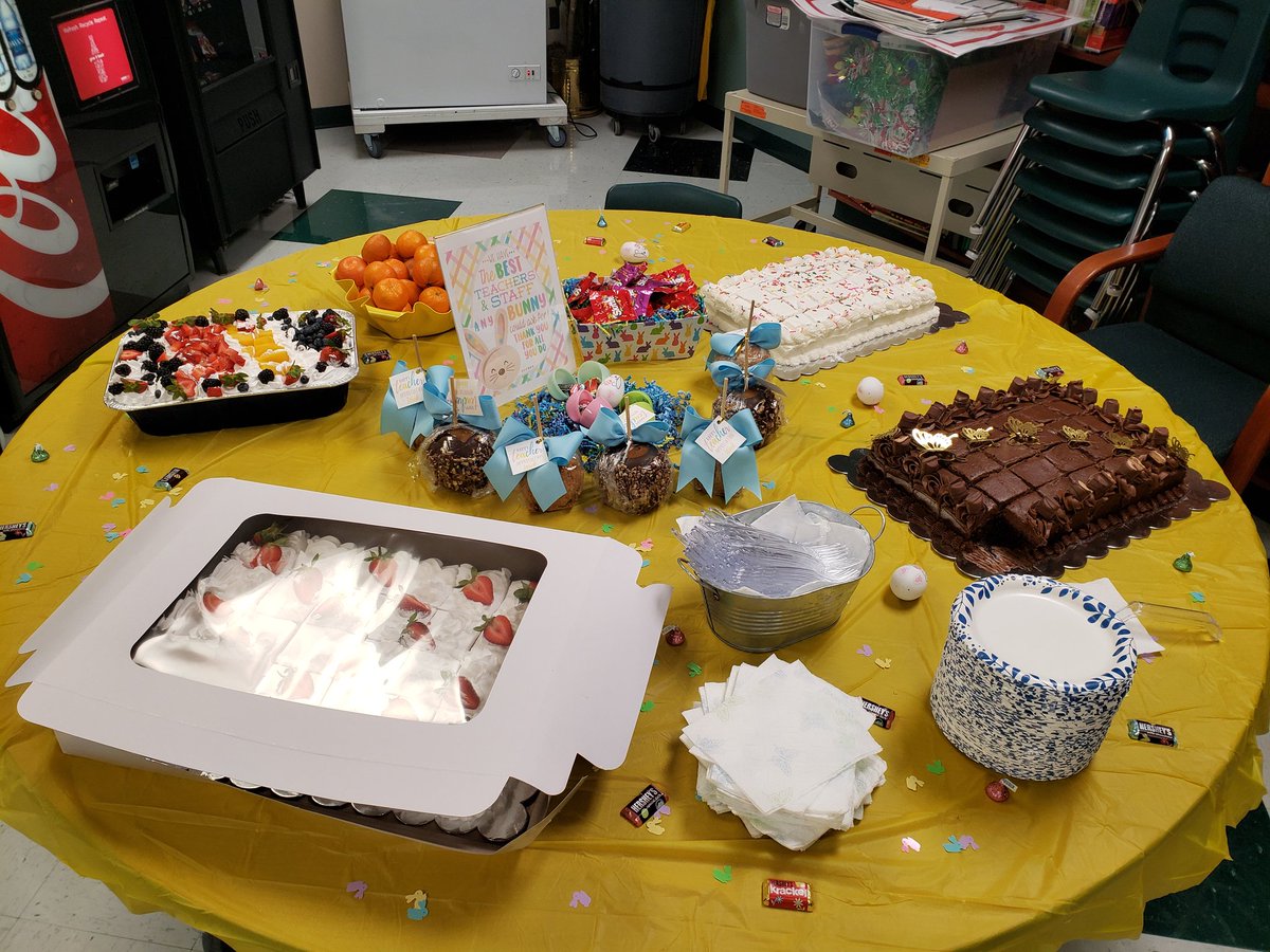 What a special treat from our PTA and parents!  Made a lot of folks smile today😀 <a href="/cjhpta/">Cardiff JH PTA</a> <a href="/CardiffColts/">Cardiff Junior High</a>