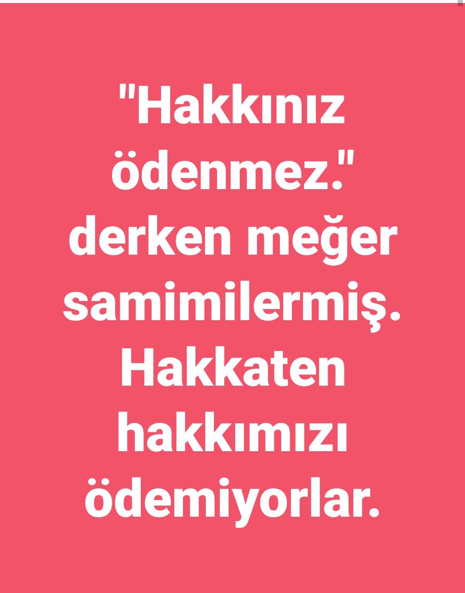 MehmetD10854862's tweet photo. #StatümüzOnurumuzdur1. On yıldır Astsubayların tazminatı vermediniz.
2. Haksızmıyız, sonuna kadar haklıyız.
3. Demekki sizinle hak almayacağız.
4. Artık oy yok size..
@RTErdogan
@NureddinNebati
@suleymansoylu
@tcsavunma
@mustafaelitas
@fuatoktay
@AhmetAYDIN_02
@yilmaz_ismet58 https://t.co/NPqmgSbWSV