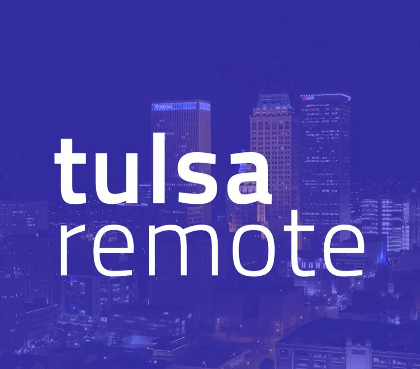 Have you heard about the #TulsaRemote program? While our fellows & applicants don't qualify, share with your spouse or SO for an amazing opportunity, including $10,000 cash for full-time remote workers! For more information, visit @TulsaRemote 😎