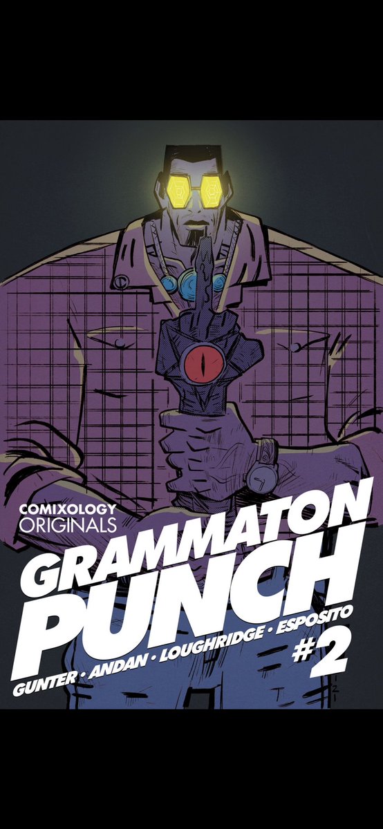 GRAMMATON PUNCH #2 is out today! by @AndanBriane @LeeLoughridge @TaylorEspo @eDukeDW and me bit.ly/42RDK04