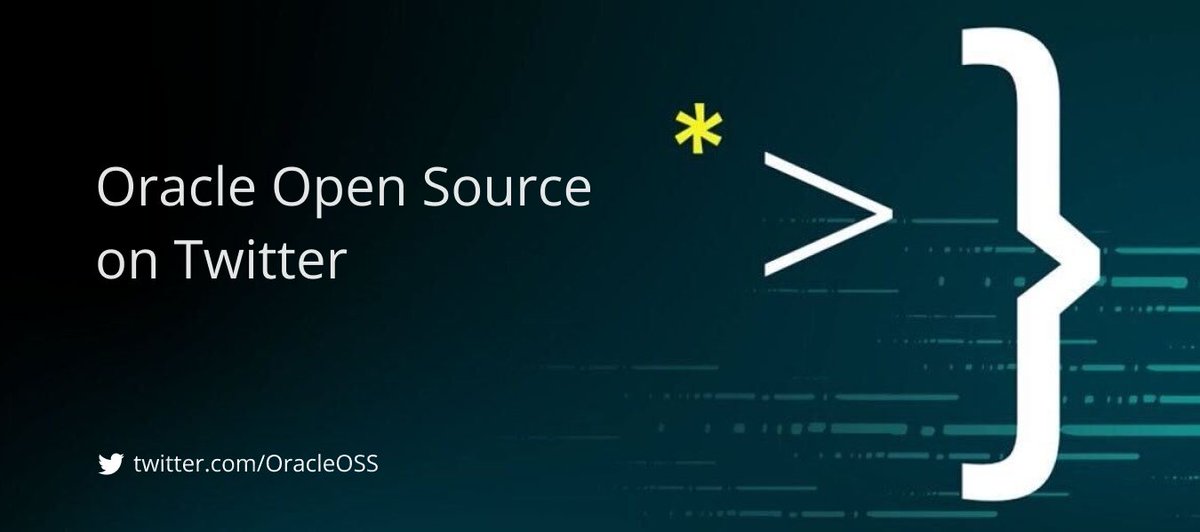 OracleOSS's tweet image. Oracle Open Source has a new home on Twitter!🏠
Follow us for updates about Oracle's new open source projects, new releases, latest developer resources and more: @OracleOSS