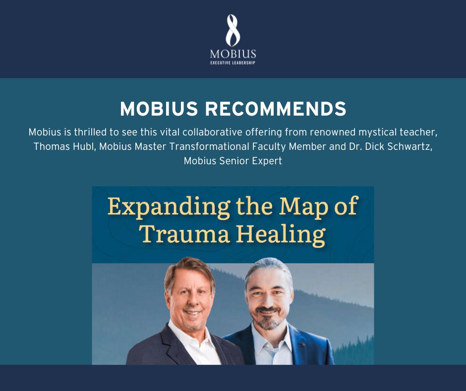 Mobius is proud to sponsor this FREE special event Tuesday April 11 with Mobius Transformational Faculty member Thomas Hübl, PhD and Mobius Senior Expert Dr. Dick Schwartz. FOLLOW THE LINK TO REGISTER 
connectrestorereclaim.com/event/?fpr=mob…