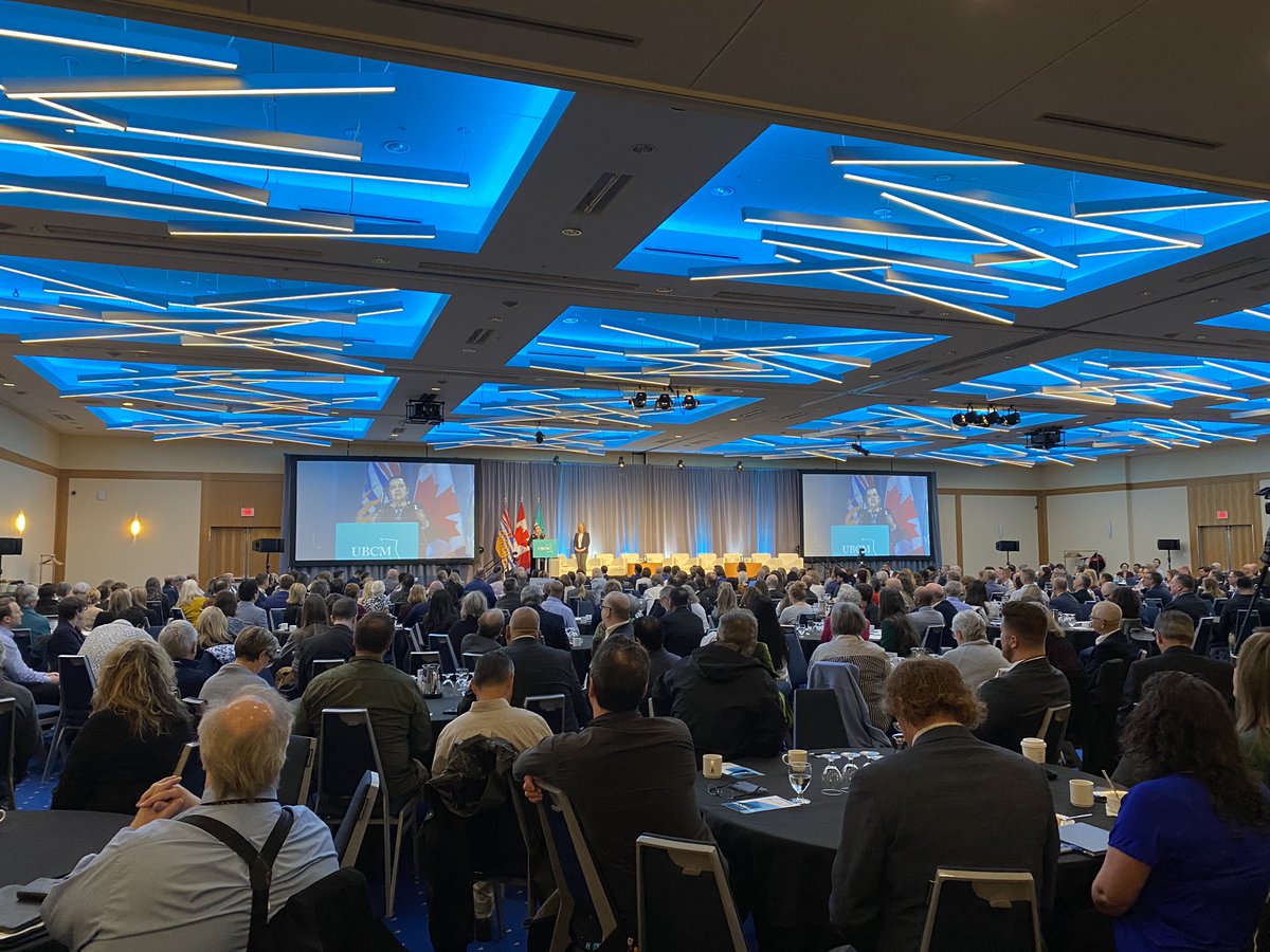 j_mcelroy's tweet image. Hundreds of politicians across B.C. have gathered at Vancouver’s Wall Centre to discuss housing issues for the next two days. 

for some reason i am skeptical they will solve everything but i’ll be popping in and out of the presentations and we’ll see what’s noteworthy!