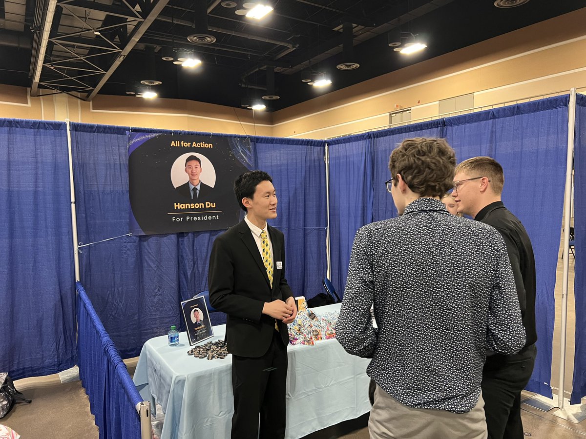 Hanson Du-ing what he does best! Hanson Du campaigned for North Dakota FBLA President! <a href="/GFC_Activities/">GFC Activities</a> <a href="/GFSchools/">Grand Forks Public Schools</a>